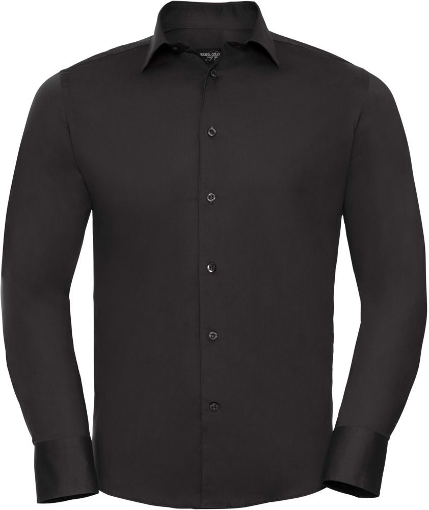 Russell Collection R946M - Easy Care Fitted Long Sleeve Shirt Mens