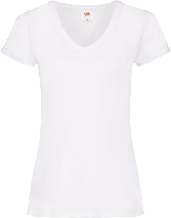 Fruit Of The Loom F61398 - LadyFit Valueweight V-Neck T-Shirt