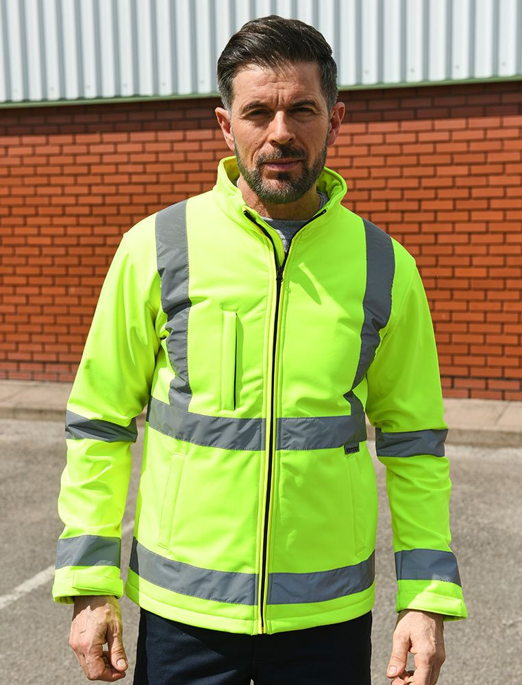 Korntex KXSSHJ - High Visibility Premium Softshell Jacket
