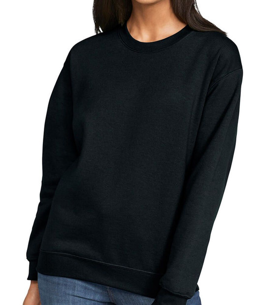 Gildan SF000 - Sudadera polar cuello redondo Softstyle adulto