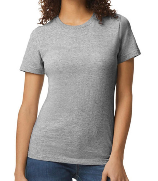 Gildan 65000L - Camiseta Softstyle peso medio mujer