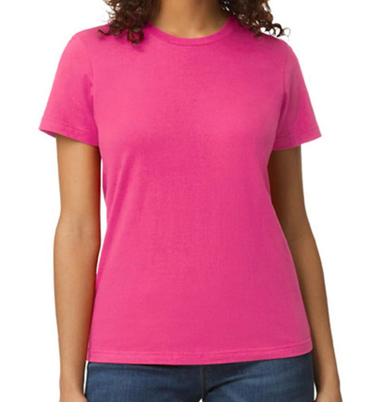 Gildan 65000L - Camiseta Softstyle peso medio mujer