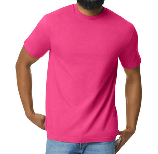 Gildan 65000 - Camiseta Softstyle peso medio hombre