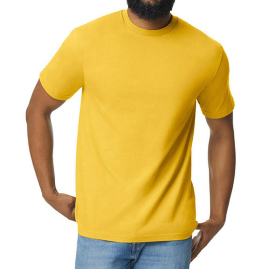Gildan 65000 - Camiseta Softstyle peso medio hombre