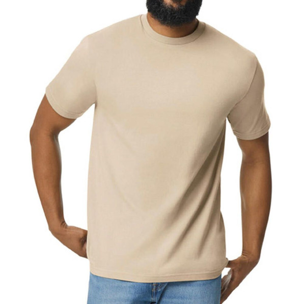 Gildan 65000 - Camiseta Softstyle peso medio hombre