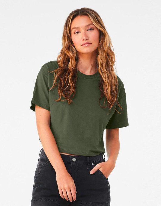 Bella+Canvas 6482 - Camiseta corta de punto Mujer