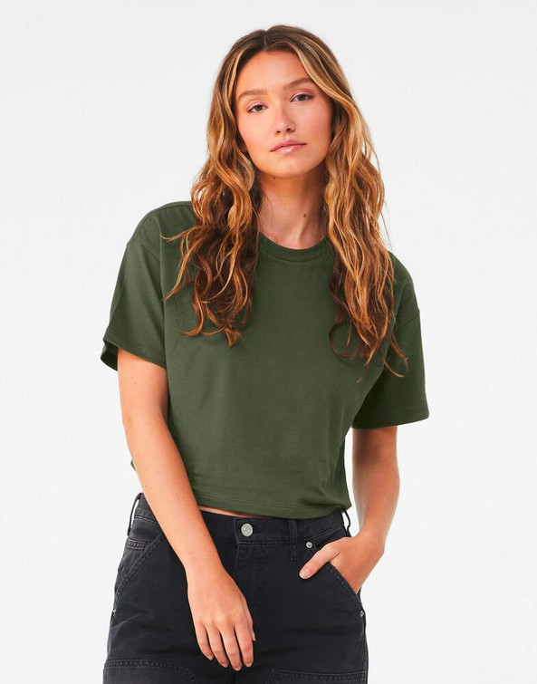 Bella+Canvas 6482 - Camiseta corta de punto Mujer