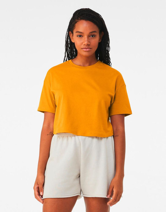 Bella+Canvas 6482 - Camiseta corta de punto Mujer