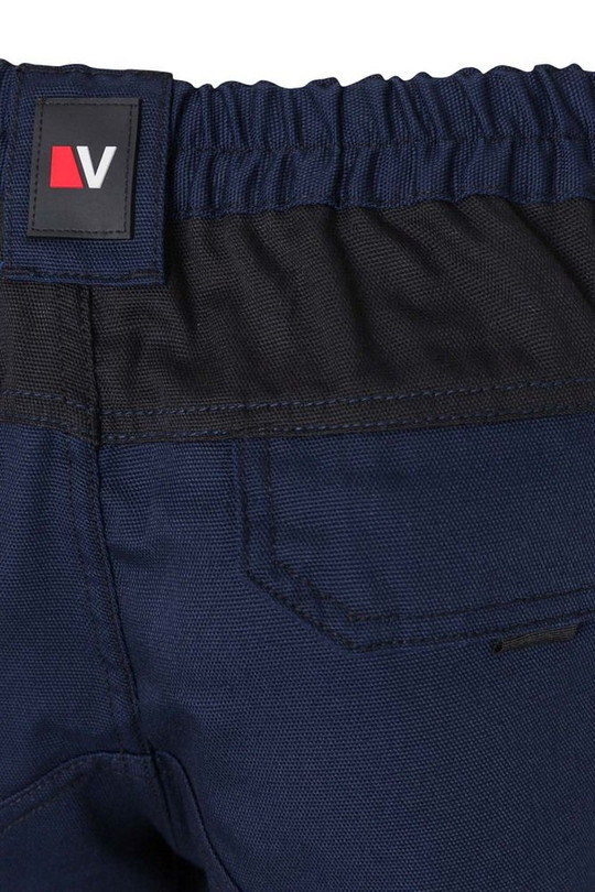 Velilla 103011B - TWO-TONE CANVAS TROUSERS