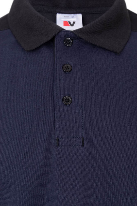 Velilla 105519S - POLO STRETCH BICOLORE MC