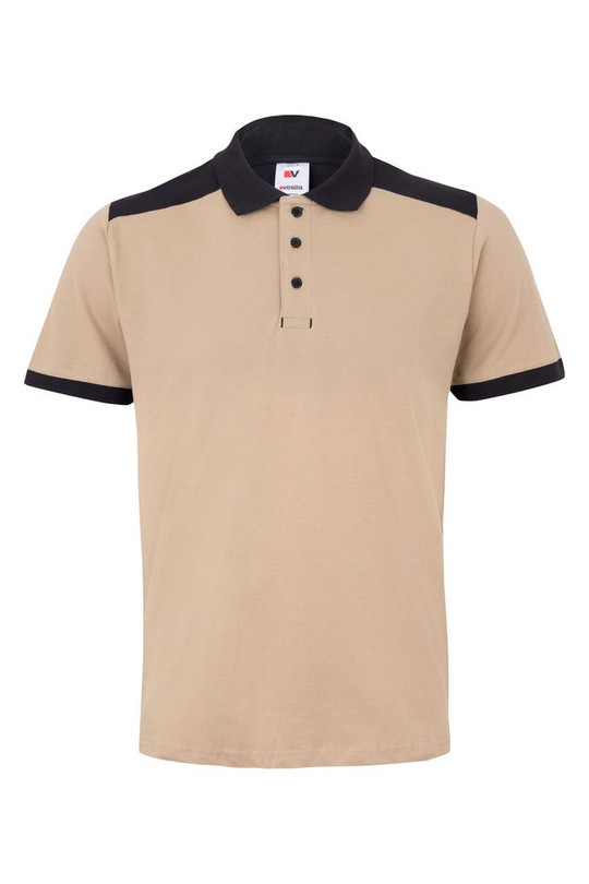 Velilla 105519S - POLO STRETCH BICOLORE MC