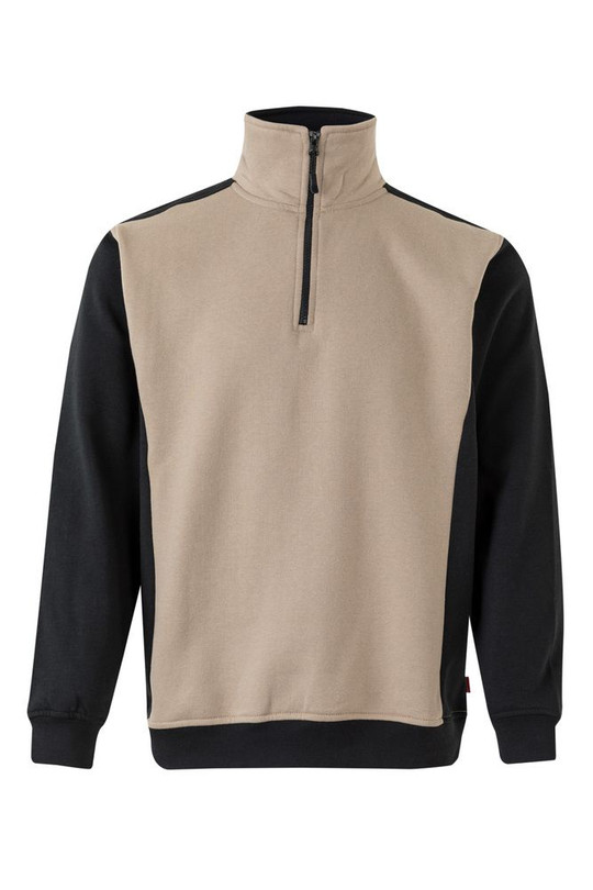 Velilla 105703 - TWO-TONE QUARTERZIP SWEATSHIRT