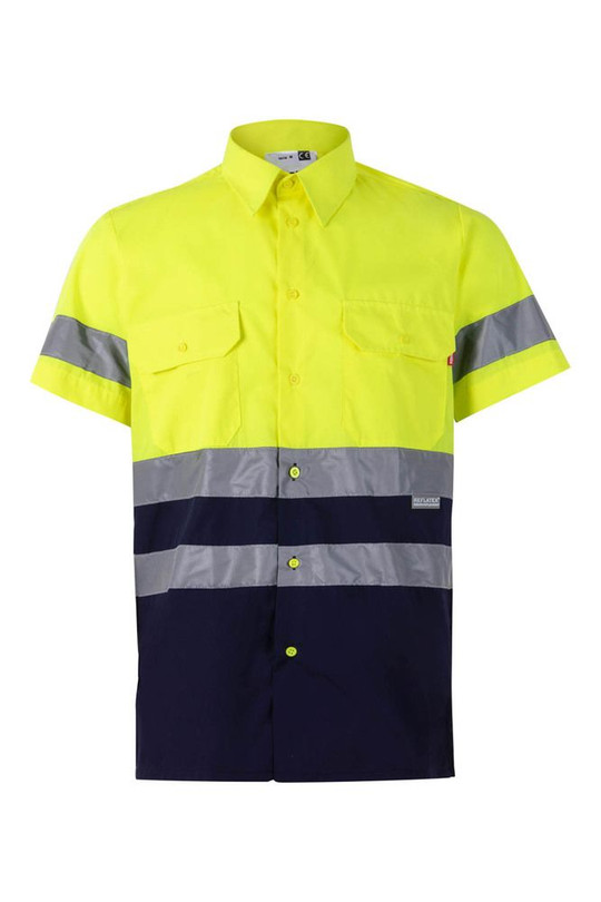 Velilla 142 - HV SS TWO-TONE SHIRT