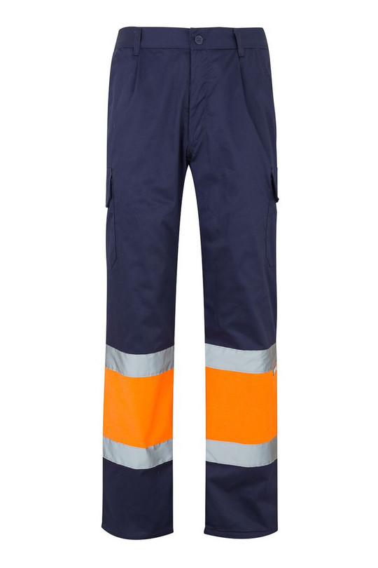 Velilla 156 - PANTALON BICOLORE DOUBLÉ HV