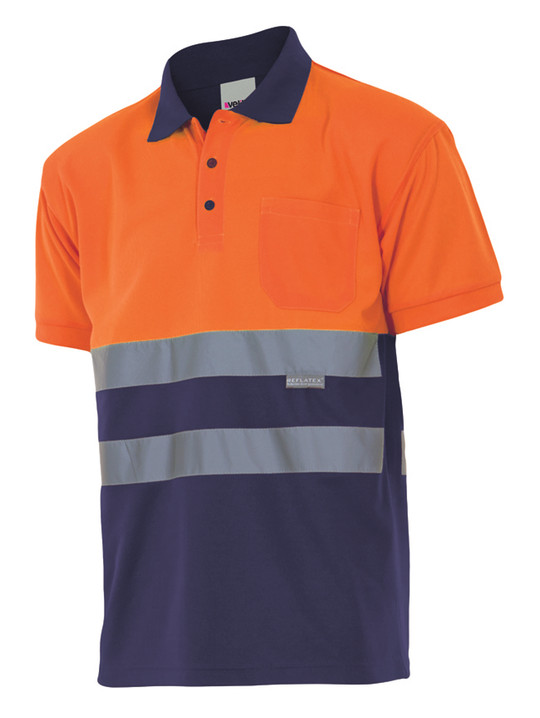 Velilla 173 - POLO BICOLORE MC HV