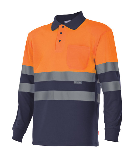 Velilla 175 - HV LS TWO-TONE POLO