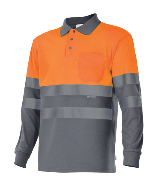 Velilla 175 - HV LS TWO-TONE POLO