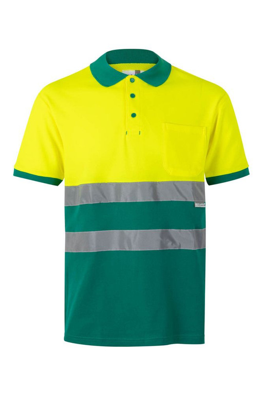 Velilla 305513 - HV SS TWO-TONE COTTON POLO
