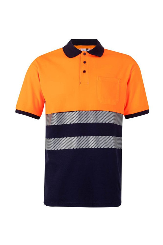 Velilla 305523 - RS SS TWO-TONE COTTON POLO