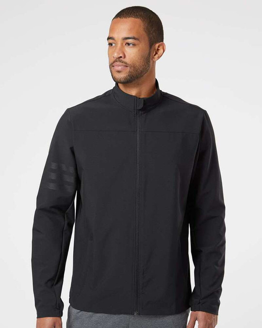 Adidas A267 - Veste à fermeture éclair intégrale 3-Stripes