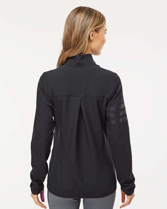 Adidas A268 - Veste à fermeture éclair complète 3-Stripes pour femme