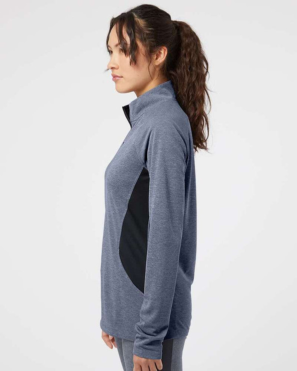 Adidas A281 - Women's Lightweight Quarter-Zip Pullover
