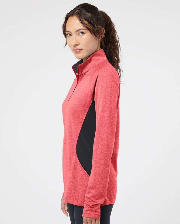 Adidas A281 - Women's Lightweight Quarter-Zip Pullover