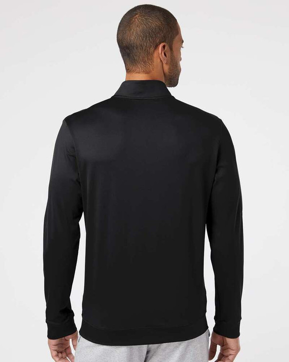 Adidas A295 - Performance Textured Quarter-Zip Pullover