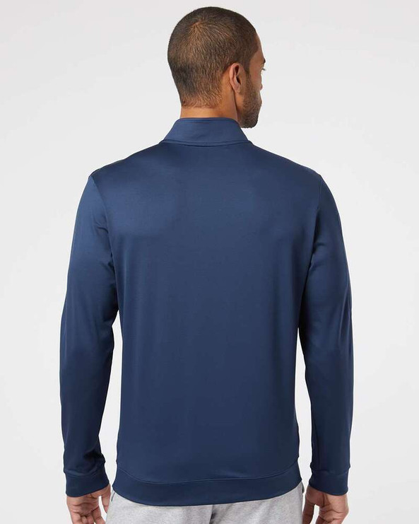 Adidas A295 - Performance Textured Quarter-Zip Pullover