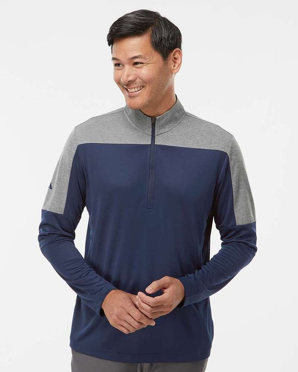 Adidas A552 - Lightweight Quarter-Zip Pullover