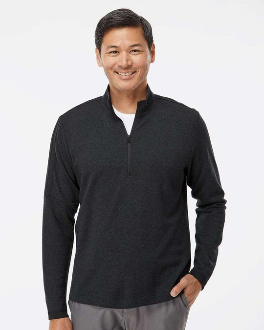 Adidas A554 - Pull Quarter-Zip 3-Stripes