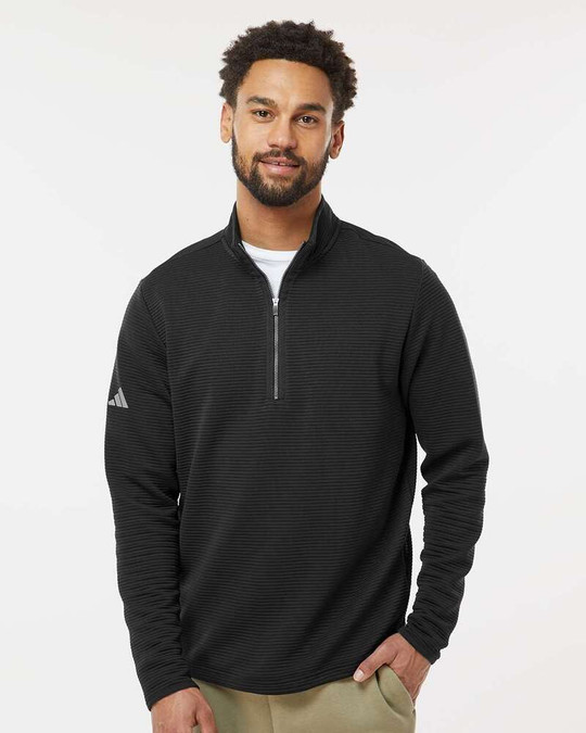 Adidas A588 - Pullover à fermeture éclair quart de tour Spacer