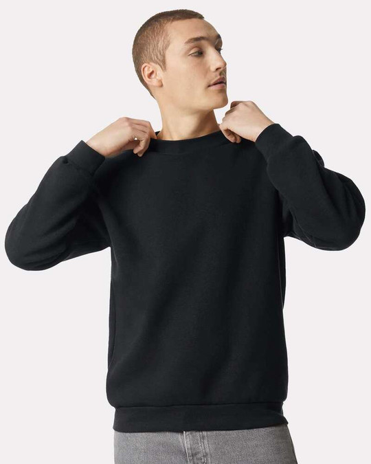 American Apparel RF496 - Sweatshirt ras du cou en molleton ReFlex