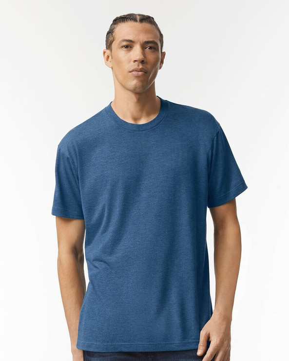 American Apparel TR401 - Unisex Triblend Short-Sleeve Track T-Shirt