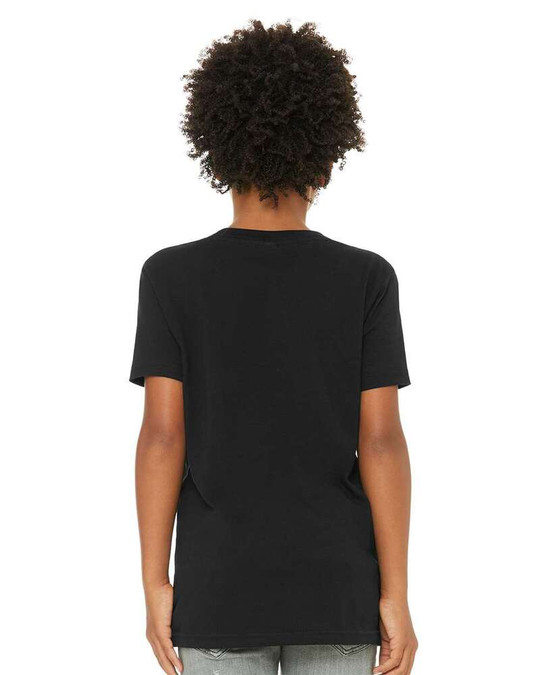 Bella+Canvas 3001YCVC - T-shirt en jersey CVC pour jeunes