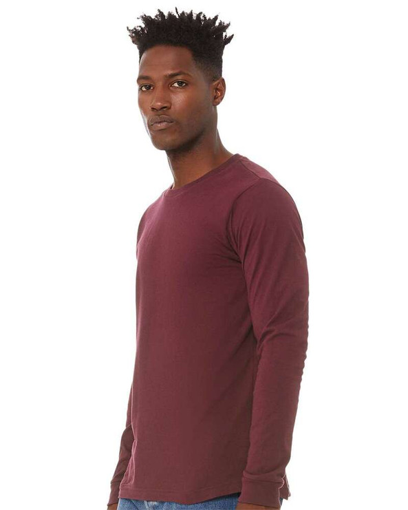 Bella+Canvas 3501 - Men’s Jersey Long-Sleeve T-Shirt