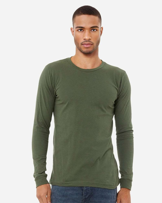 Bella+Canvas 3501 - t-shirt jersey à manches longues pour homme