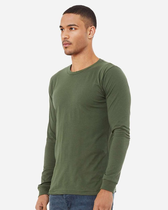 Bella+Canvas 3501 - t-shirt jersey à manches longues pour homme