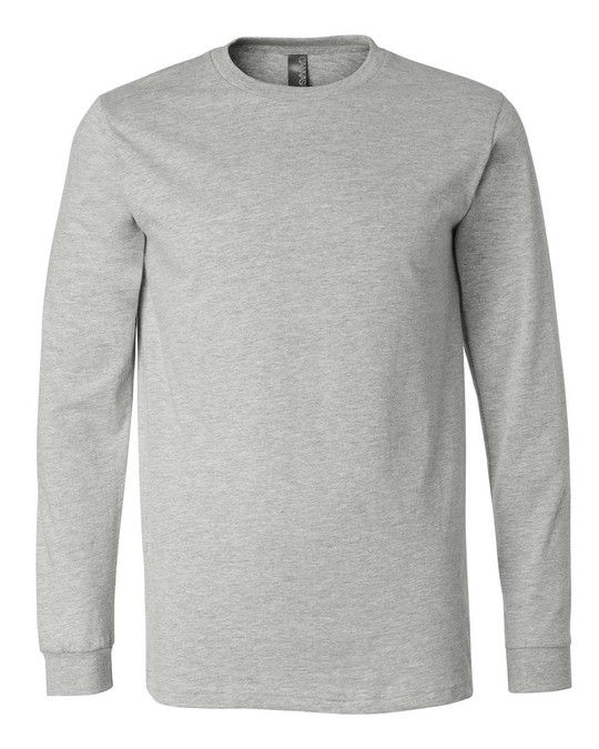 Bella+Canvas 3501CVC - T-shirt à manches longues Heather CVC