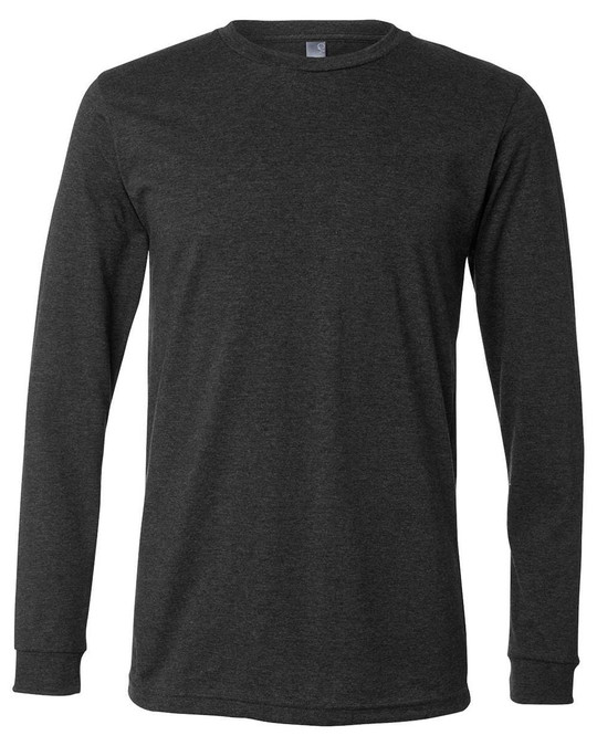 Bella+Canvas 3501CVC - T-shirt à manches longues Heather CVC