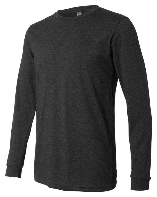Bella+Canvas 3501CVC - T-shirt à manches longues Heather CVC