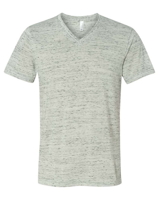 Bella+Canvas 3655 - Camiseta de Cuello en V de Jersey Texturizado