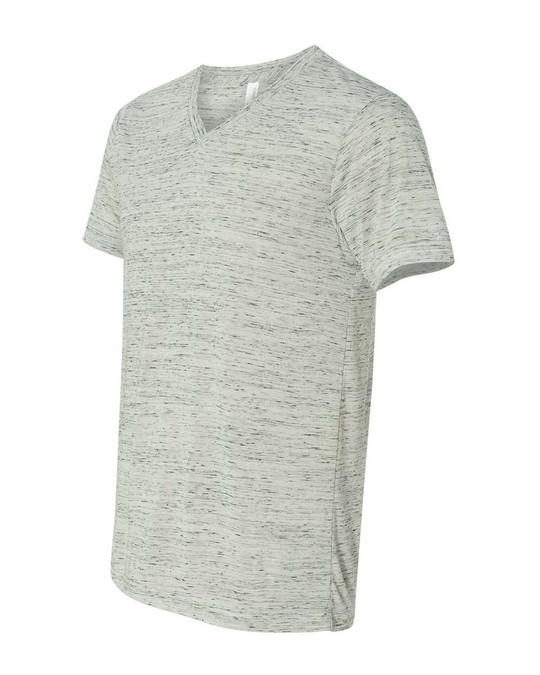 Bella+Canvas 3655 - Camiseta de Cuello en V de Jersey Texturizado