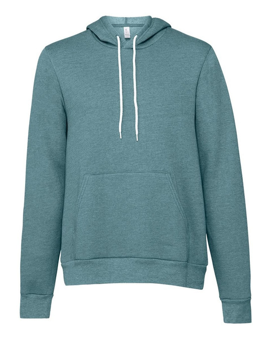 Bella+Canvas 3719 - Sweat à capuche unisexe en poly/coton