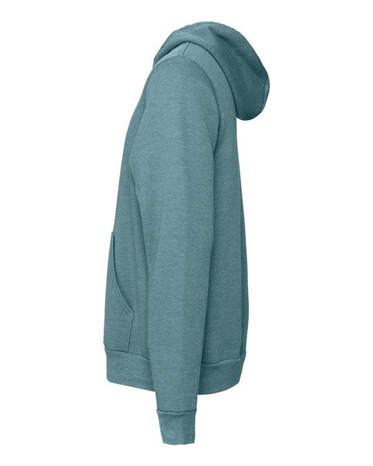 Bella+Canvas 3719 - Sweat à capuche unisexe en poly/coton