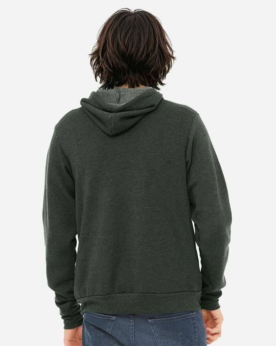 Bella+Canvas 3719 - Sweat à capuche unisexe en poly/coton