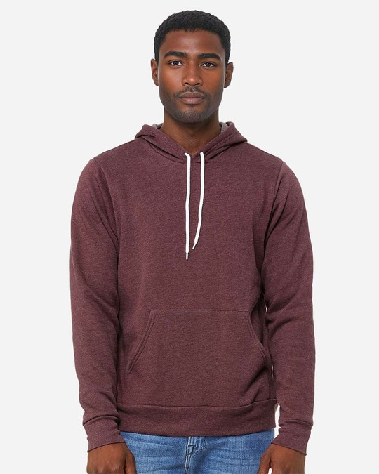 Bella+Canvas 3719 - Sweat à capuche unisexe en poly/coton
