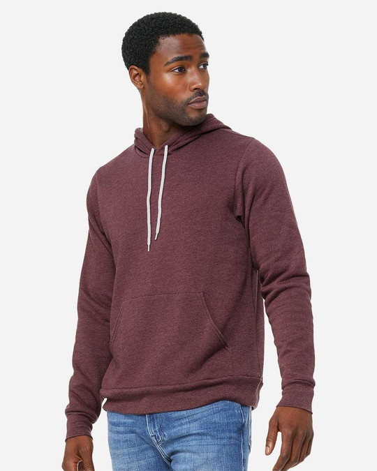 Bella+Canvas 3719 - Sweat à capuche unisexe en poly/coton