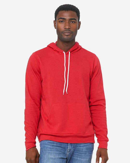 Bella+Canvas 3719 - Sweat à capuche unisexe en poly/coton