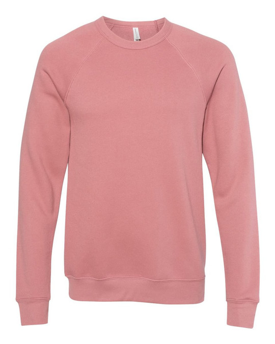Bella+Canvas 3901 - Sweatshirt ras du cou en molleton éponge unisexe